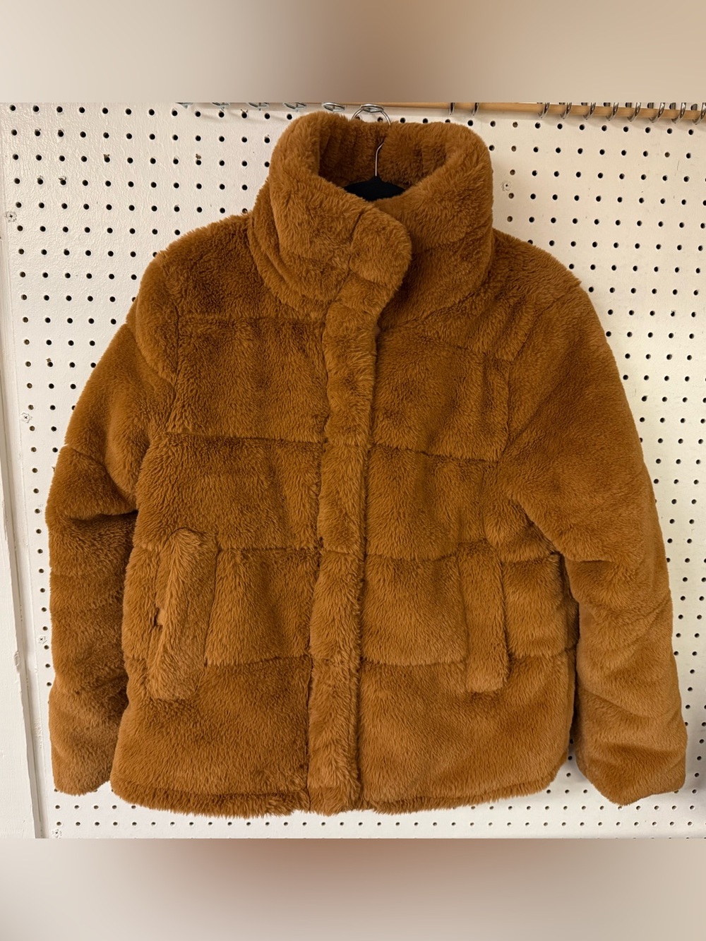 7 for all mankind faux fur jacket